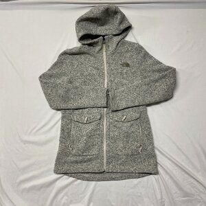 North Face hooded full zip jacket